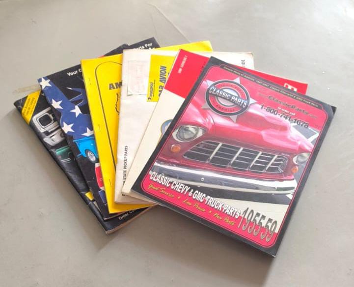 Kit com 6 Catálogos Linha Chevrolet