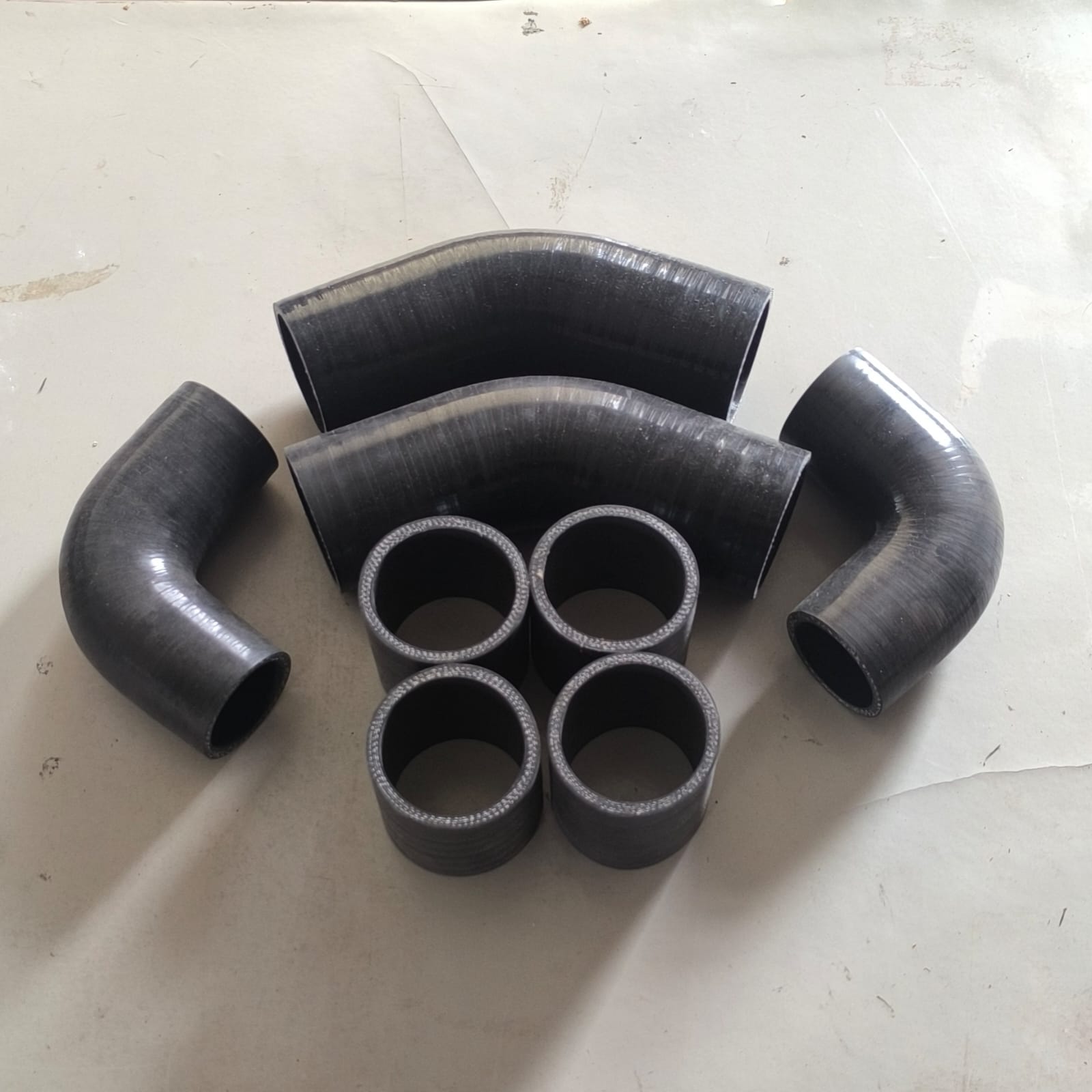 Kit de Mangotes de Silicone para Turbo/Intercooler (6 peças)