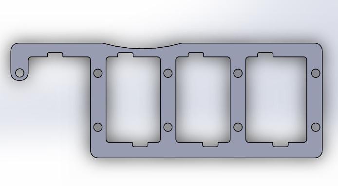 Reforço de Mancais Bloco Dodge 318 LA / 5.2 Magnum