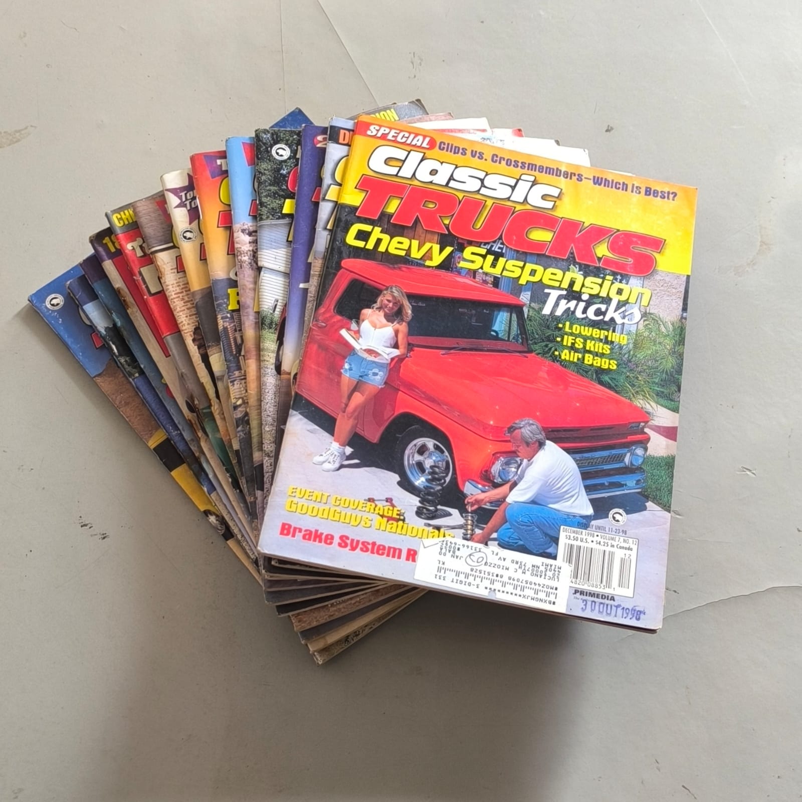 Revistas Classic Trucks Americanas (anos 90)