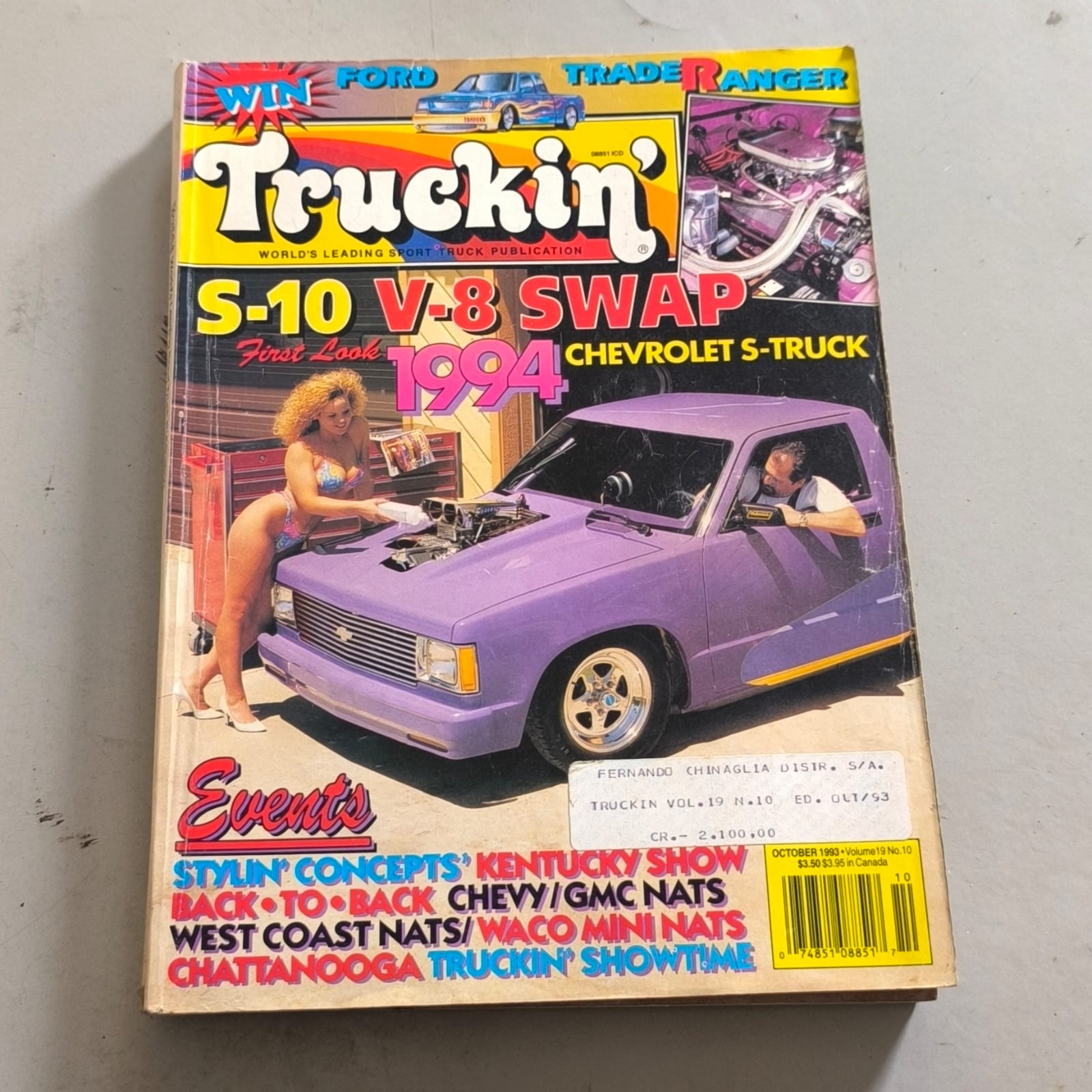 Revistas Truckin' Magazine Americanas (1993 a 2002)